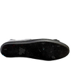 Yves Saint Laurent Paris Gray Black Velvet Bow Detail Slide On Ballet Flats Size 38.5