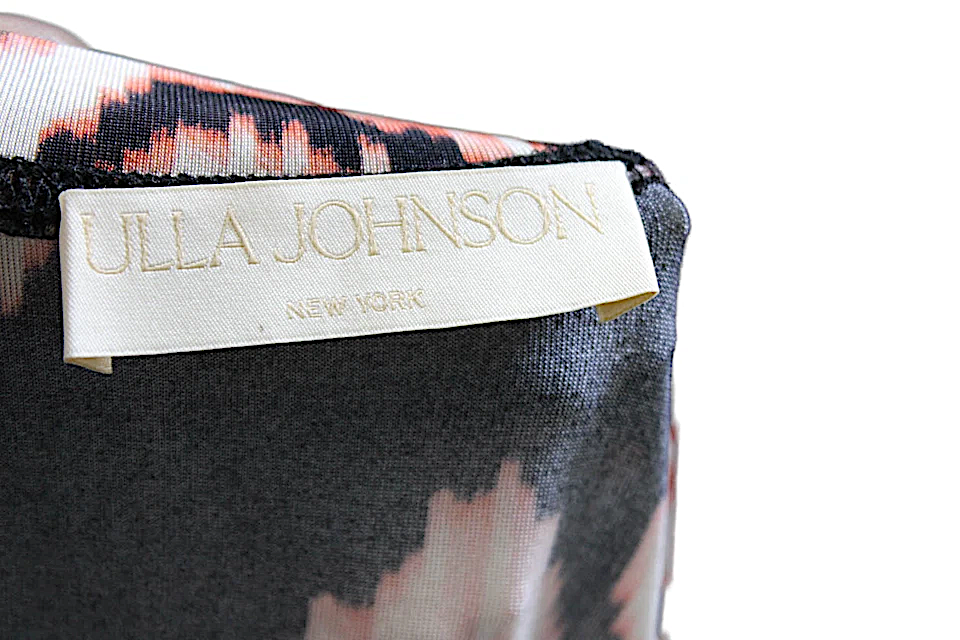 Ulla Johnson NY. Brown/Pink  Ikat Print Long Sleeves Shirt