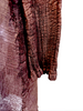 Issey Miyake Japan. Tunic, Brown, One Size Semi Sheer Cauliflower,