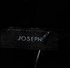 Joseph LONDON.  Black Drape Neck Sleeveless A-Line Dress
