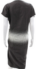 Dries Van Noten Belgium. Black Silk Geometric Shift Dress Tie Waist