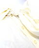 Miu Miu Italy. Cream Top/Black A-Line Dress Long Sleeve High Neck Dress