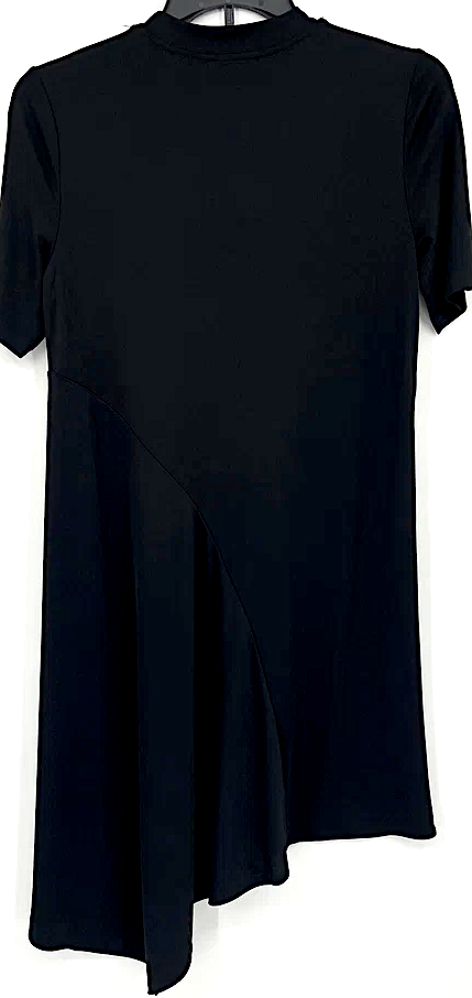 DKNY. NEW W/TAGS. Poly/Spandex Pullover Black Dress