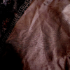 EIKO KONDO JAPAN. Black Dark Brown / Black Velour Skirt