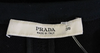 Prada Italy. Black Sleeveless Midi Polyester Tank Dress