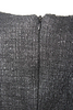 Jonathan Saunders LONDON. Black Leather Textured Sleeveless Sheath Dress
