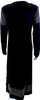 Comme Des Garcons Japan.  Dark Blue Long Sleeve Maxi Wool Sweater Dress
