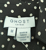 Ghost UK. Tanya Sarne. Black Viscose Maxi Dress