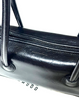 Marge Sherwood SEOUL SOUTH KOREA. Black Leather Semi Distressed Leather Medium Shoulder Bag