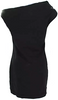 Helmut Lang NY. Black Wool Turtleneck Sleeveless Bodycon Dress