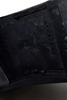 Burberry UK. Black Textured :Leather Zip Casual Booties Black Size EUR 38