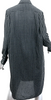 Isabel Marant Etoile Paris. Grey Gingham Check Shirtdress Long Sleeve Dress Size 38