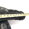 Parasuco Milan/Montreal. Distressed Blue Denim Jean Jacket w/embellishments