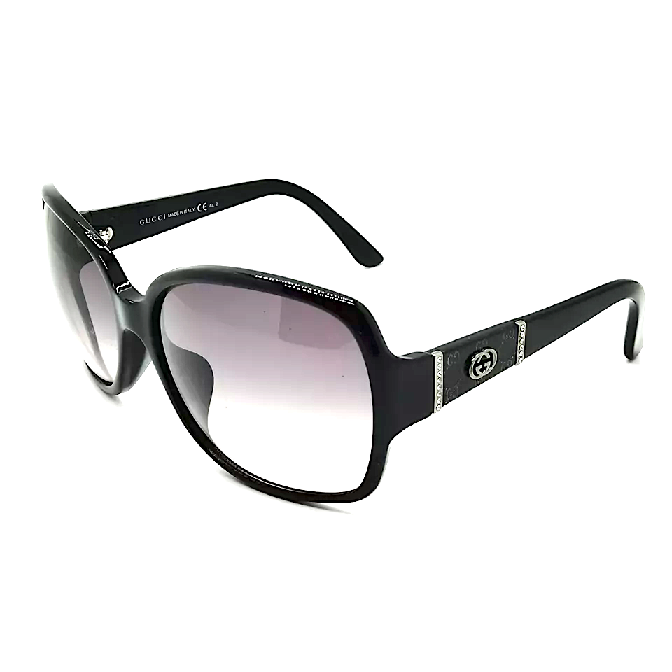 Gucci Italy. Vintage Acetate/Metal Sunglasses Sold Separately in Store Only