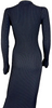 Helmut Lang New 2 4 US 40 IT XS S Black Stretch Bodycon Midi Dress