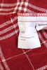 Reformation NY. Red Plaid Printed Linen Sleeveless  Casual Dress