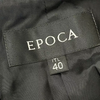 ISSEY MIYAKE JAPAN. EPOCA. Black Nylon Belted Trench Coat