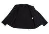Yohji Yamamoto Japan. Y's Snap Button Black Wool Knit Jacket