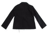 Yohji Yamamoto Japan. Y's Snap Button Black Wool Knit Jacket