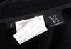 Yohji Yamamoto Japan. Y's Snap Button Black Wool Knit Jacket