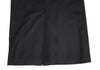 HOMMA JAPAN. Black Wool Gabardine Switching Design Skirt