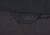HOMMA Japan. Black Wool Gabardine Switching Design Long Skirt