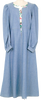 Comme des Garcons Japan. JUNYA WATANABE Blue Denim Layered Dress