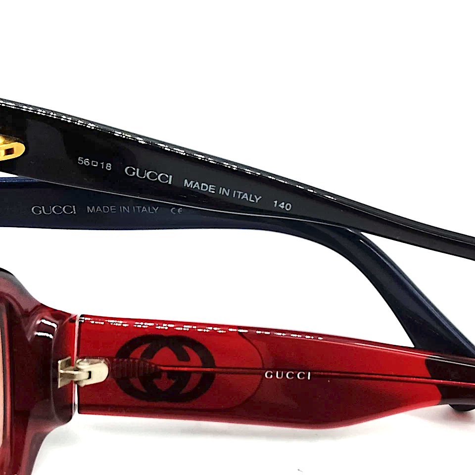 Gucci Italy. Vintage Hand Poured Acetate Sunglasses $240 to $290 a Pair