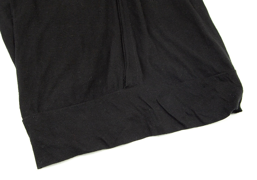 Yohji Yamamoto Japan. Y's Switched Design Black Seamed Shirt