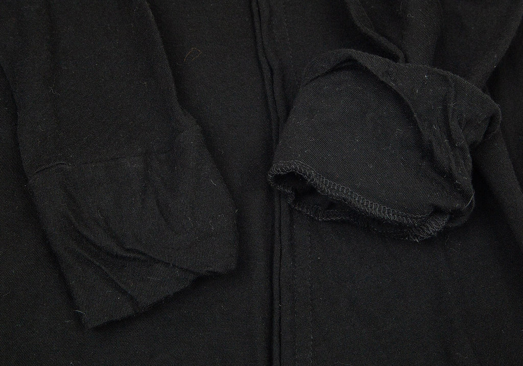 Yohji Yamamoto Japan. Y's Switched Design Black Seamed Shirt