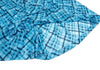 Yohji Yamamoto Japan. Y's Blue Plaids Semi Sheer Gather Skirt