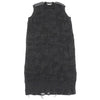 COMME des GARCONS JAPAN. JUNYA WATANABE Black Crash Knit Dress