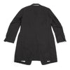Yohji Yamamoto Japan. Y's Black Cotton Wrinkled Long Jacket