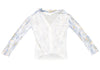 YOHJI YAMAMOTO JAPAN. Y's Tencel Paisley Printed Cardigan