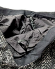 Issey Miyake Japan. Vintage Black/Gray Wool Mini Skirt
