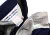 COMME des GARCONS COMME des GARCONS JAPAN. Navy Switching Cotton Coat