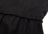 Yohji Yamamoto Japan. NOIR Black Drawstring Wool Sleeveless Dress
