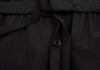Yohji Yamamoto Japan. NOIR Black Drawstring Wool Sleeveless Dress