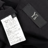 Yohji Yamamoto Japan. Y's Black Diamond Woven Layered Dress