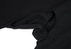 YOHJI YAMAMOTO JAPAN.   MICHIKO by Y's Black Rayon Side Opening Knit Button Top