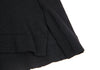 YOHJI YAMAMOTO JAPAN.   MICHIKO by Y's Black Rayon Side Opening Knit Button Top
