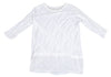 Yohji Yamamaoto Japan. Y's Rope Design White Switched Long Tunic