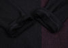 Yohji Yamamoto Japan. Y's Black Wool Nylon Checked Flare Dress