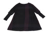 Yohji Yamamoto Japan. Y's Black Wool Nylon Checked Flare Dress