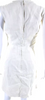 Dolce & Gabbana Italy. White/Beige Embroidered Floral Lace Sleeveless Pencil Dress
