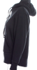 Acne Studios Sweden. Black Cotton Logo Smile Long Sleeve Hoodie