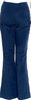 Acne Studios Sweden. Blue High Rise Wide Leg Flare Pants