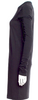 Acne Studios Sweden. Black Nylon Mini Dress