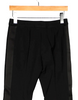 Alexander McQueen UK. Black Wide Leg Acetate Blend Pants