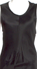 Ann Demeulemeester Belgium. Black Rayon/Cashmere Blend Knee-Length Dress